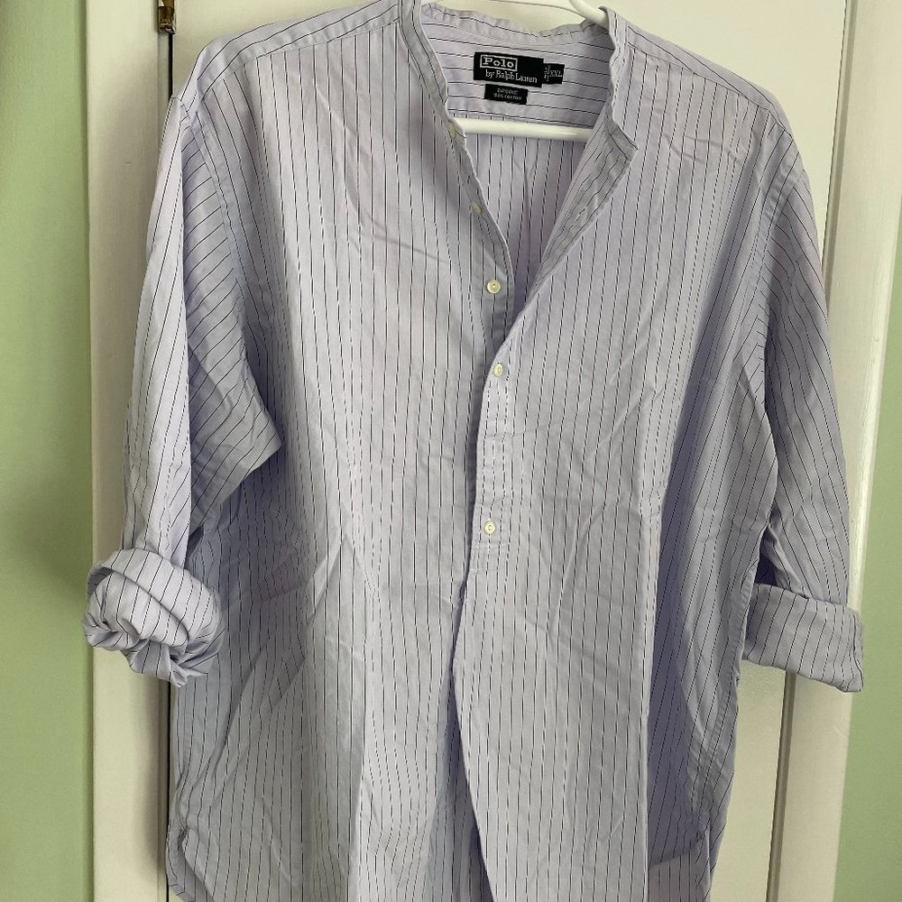 Ralph Lauren Polo Band Collar Shirt XXL